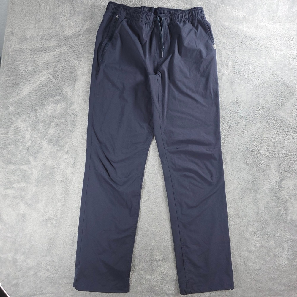 L.L.Bean Men M Navy Blue Multi Sport Adventure Pants Stretch Hiking Trail